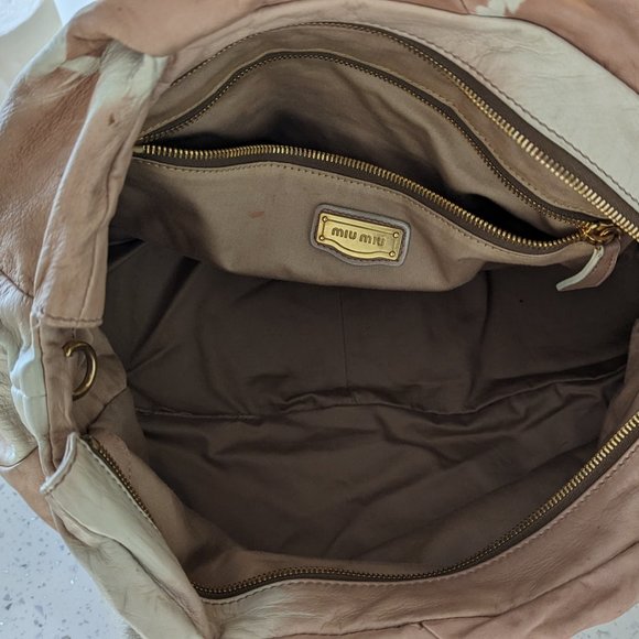 Authwntic Miu miu medium sized leather bag - Picture 7 of 8